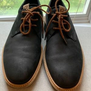 Mens Ecco S.T.O hard sole comfort shoe